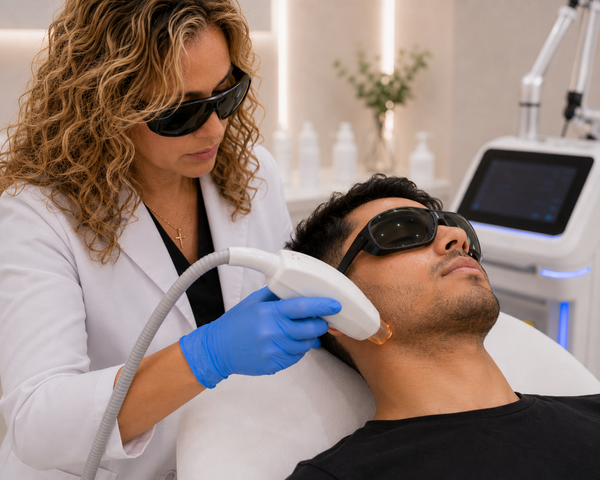 Men's waxing at Adriana Aesthetics
